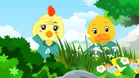 小鸡和小鸭